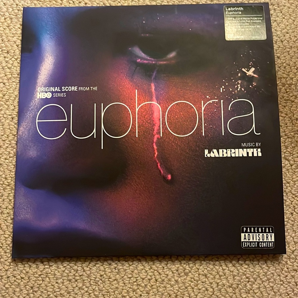 Euphoria Vinyl Me Please Vinyl - VERY RARE